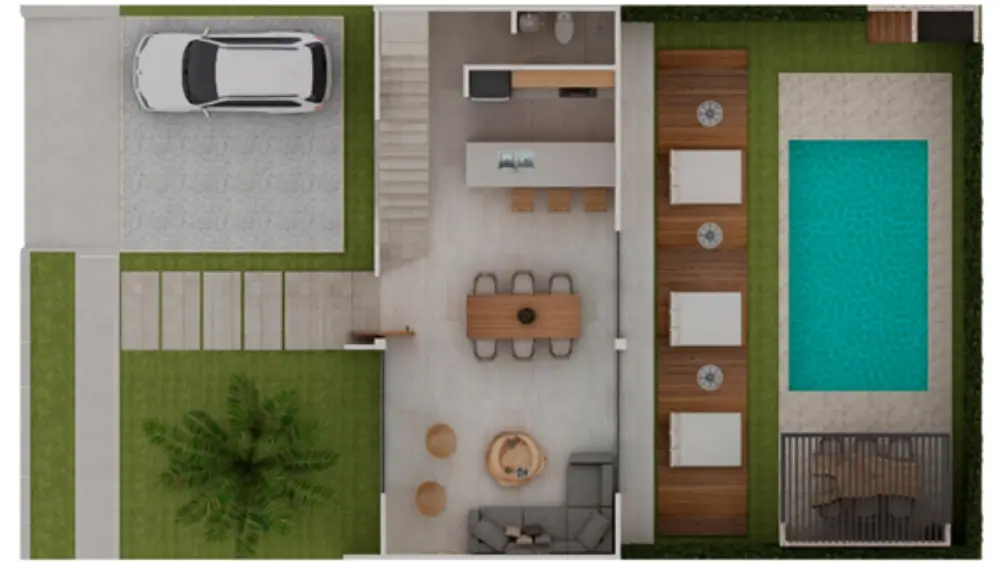 plano del proyecto Carex Barú Club Barú Cartagena