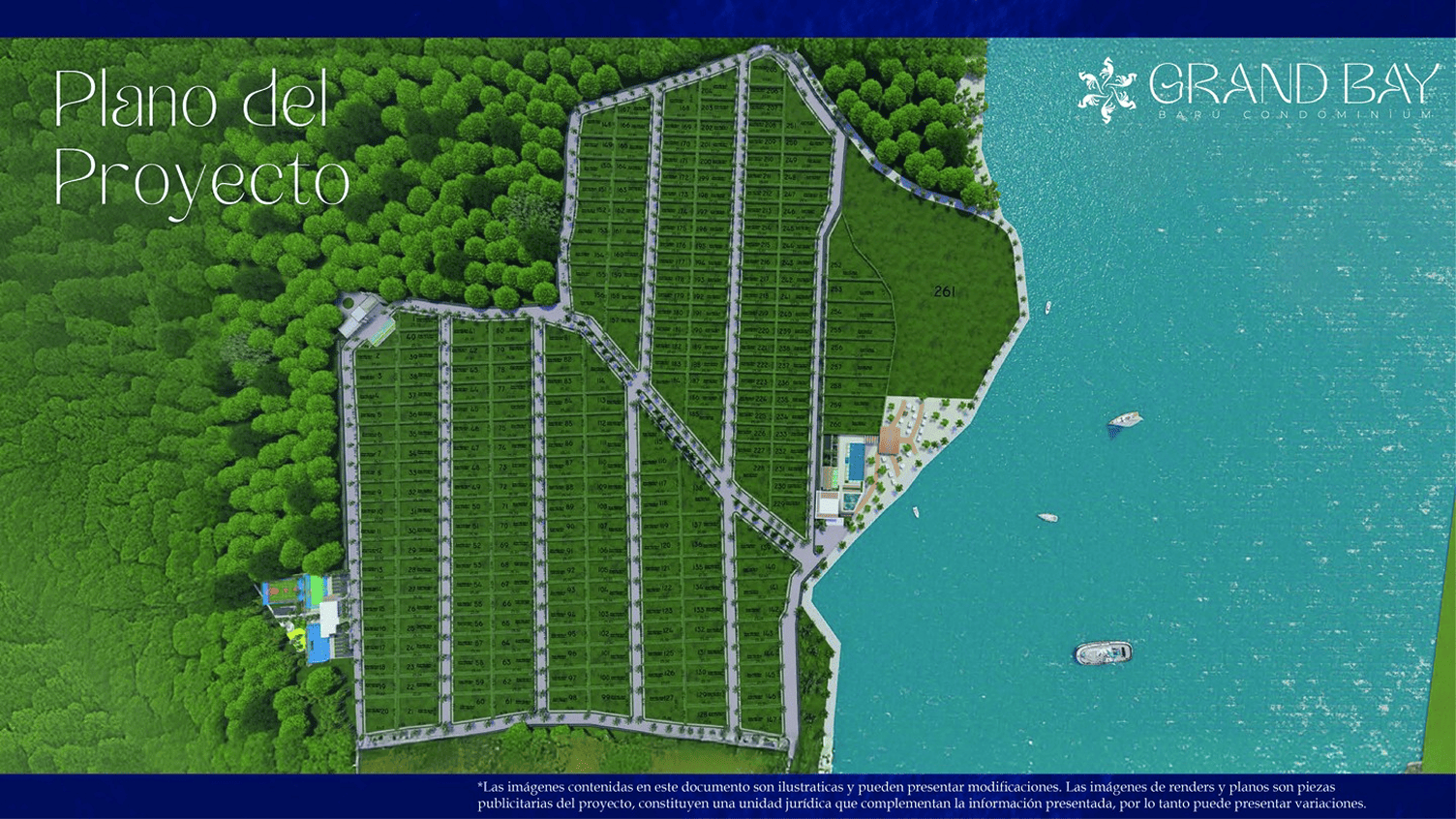 planos Grand Bay Condominio Barú Cartagena