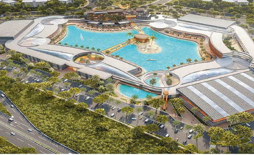 piscina estilo resort Lunamare Cartagena